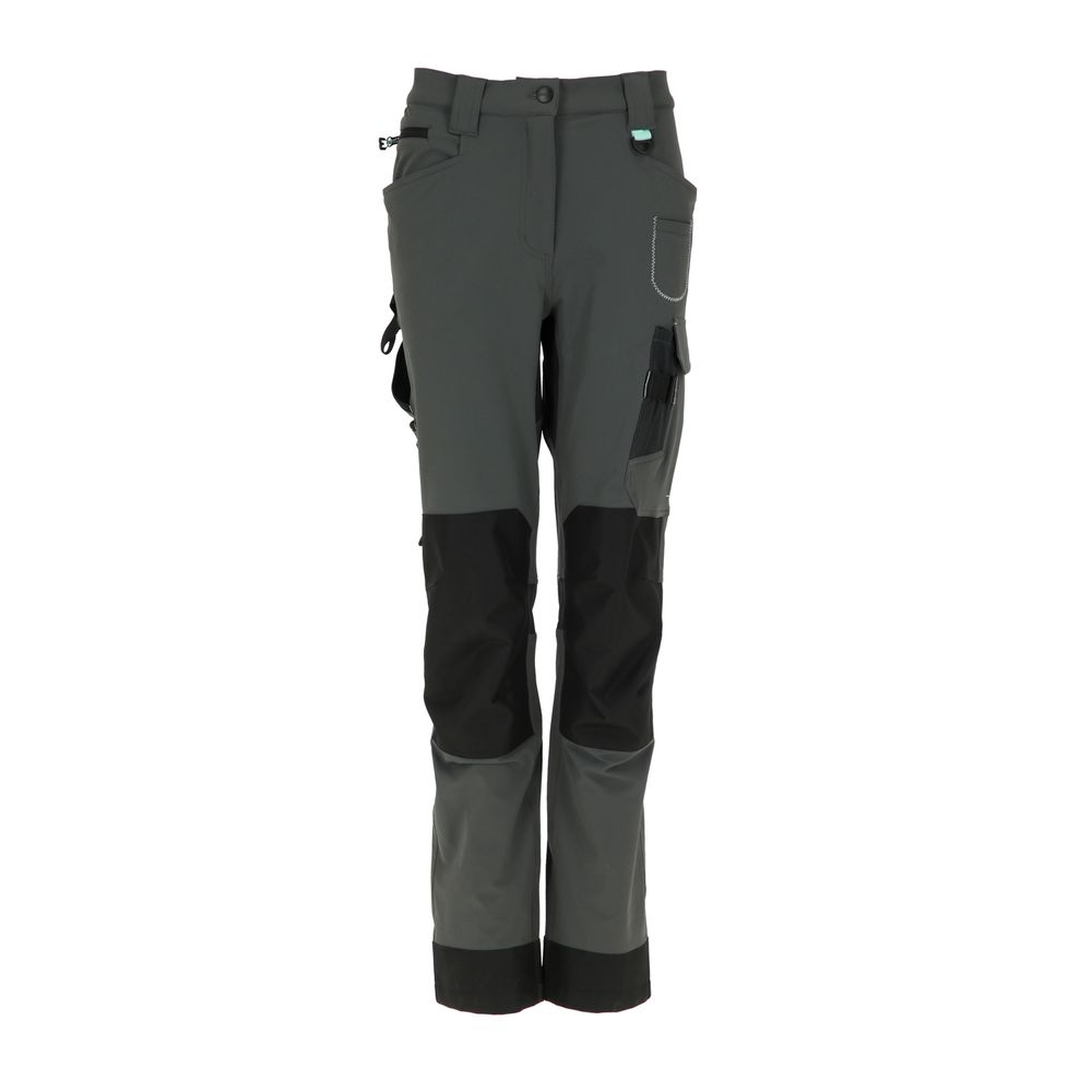 Pantalon Sena Gris Oscuro/Negro Mujer